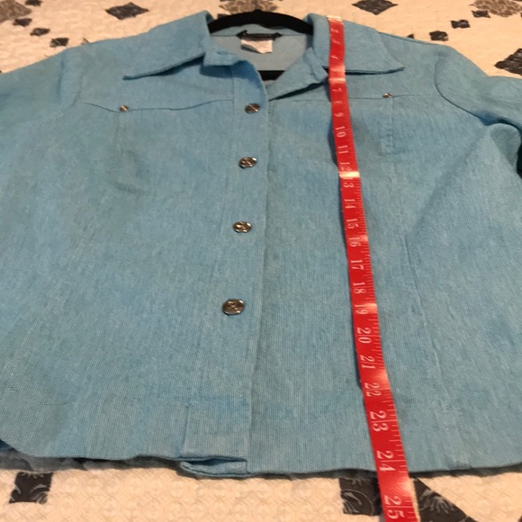 Soft Works Petite Denim Jacket & Skirt - Size 10 - Picture 9 of 15